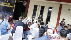 Silaturahmi Ditresnarkoba, Humas dan Wartawan, Makan Bersama Penuh Keakraban