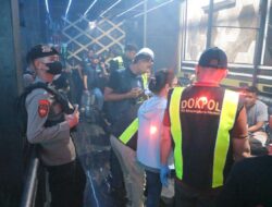 Polda Sumut Gelar Razia THM Platinum Bar dan Lion Bar & KTV, 16 Pengunjung Positif Narkoba