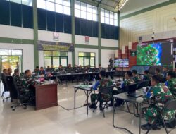 Dankodiklat TNI AD Tinjau Rangkaian Latihan Ancab di Natuna, Kasdam XIX/TT Turut Mendampingi