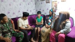Pembusuran anak di bawah umur Lurah Dan Babinsa Kunjungi Korban di Pannampu. 