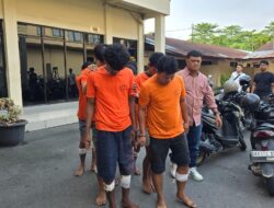 Tancap Gas! Lima Dari 7 Begal Ditembak Polsek Sunggal