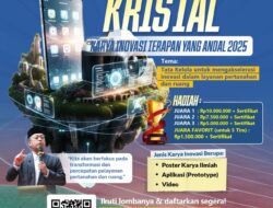 Kementerian ATR/BPN Mengadakan Kompetisi KRISTAL (Karya Inovasi Terapan Yang Andal) 2025