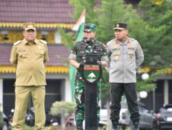 Danrem 031/WB Dampingi Pangdam XIX/TT Dalam Acara Karya Bakti Menyambut Hari Juang TNI AD Tahun 2025