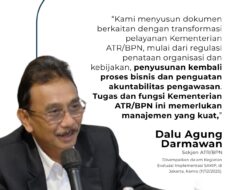 Kementerian ATR/BPN Bersama Kementerian PANRB Melaksanakan Kegiatan Evaluasi Implementasi Sistem SAKIP Kementerian ATR/BPN 2025