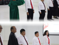 Pelantikan Dan Pengambilan Sumpah/Janji Pejabat Penilai Pertanahan di lingkungan Kantor Wilayah Badan Pertanahan Nasional Provinsi Sumatera Utara