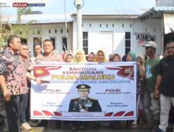 Polda Maluku dan Kecamatan Medan Marelan Salurkan Bantuan Kemanusiaan untuk Warga Terdampak Banjir