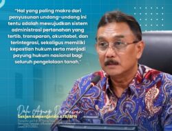 Kementerian ATR/BPN Menggelar Kick Off Meeting Penyusunan Rencana Aksi RUU Tentang Administrasi Pertanahan