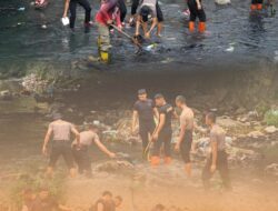 Brimob Sumut Turun ke Sungai, Aksi Nyata Menjaga Kehidupan dan Masa Depan Kota Medan