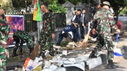 Merespons Instruksi Presiden, Danrem 031/WB Instruksikan Jajaran Laksanakan Aksi Peduli Kebersihan Hingga ke Pedesaan