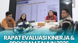 Kantor Pertanahan Kabupaten Serdang Bedagai Ikuti Kegiatan Rapat Evaluasi Kinerja dan Program Tahun 2026 Serta Evaluasi Rencana Aksi Triwulan I Tahun 2026