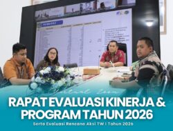 Kantor Pertanahan Kabupaten Serdang Bedagai Ikuti Kegiatan Rapat Evaluasi Kinerja dan Program Tahun 2026 Serta Evaluasi Rencana Aksi Triwulan I Tahun 2026