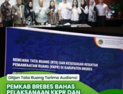 Direktorat Jenderal Tata Ruang Kementerian ATR/BP Menerima Kunjungan Pemkab Brebes