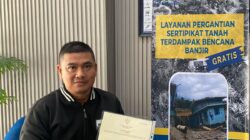 Masyarakat Lakukan Penggantian Blanko Sertipikat Akibat Bencana Alam