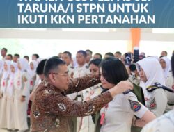 Wakil Menteri ATR/BPN, Ossy Dermawan Melepas 619 Taruna/i STPN Mengikuti KKNP-PTLP Tahun Akademik 2025–2026