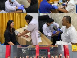 Kantor Pertanahan Kabupaten Langkat Gelar Kegiatan Cek Kesehatan bagi Pegawai