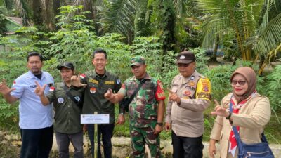 Peduli Alam Tim Hijau Lingkungan Hidup Labura Kolaborasi HLHK Indonesia Tanam 1.000 Bibit Tabebuya Asal Brasil