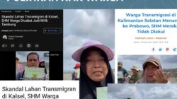 Menteri ATR/BPN Nusron Wahid Tindaklanjuti Persoalan Pembatalan Sertipikat Tanah Milik Masyarakat Transmigran di Desa Bekambit dan Bekambit Asri