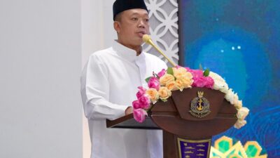Berikan Tausiah di Buka Bersama KASAL, Menteri Nusron: Negara Besar Mampu Ciptakan Rasa Aman