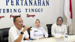 Monitoring dan Evaluasi PTSL Dilaksanakan di Kantor Pertanahan Kabupaten Serdang Bedagai dan Kota Tebing Tinggi