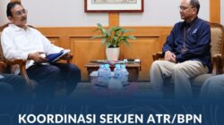 Koordinasi Sekjen ATR/BPN Bersama Kepala ANRI: Perkuat Tata Kelola Arsip Pertanahan di Era Digital